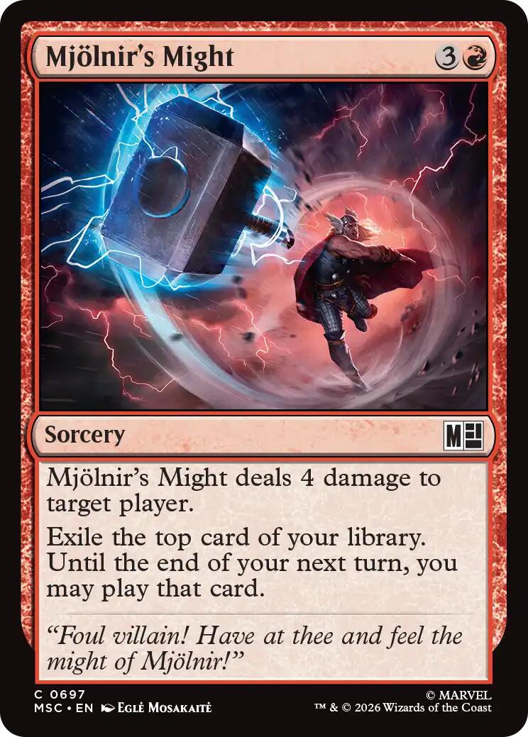 Mjollnir's Might [Marvel Super Heroes Commander]