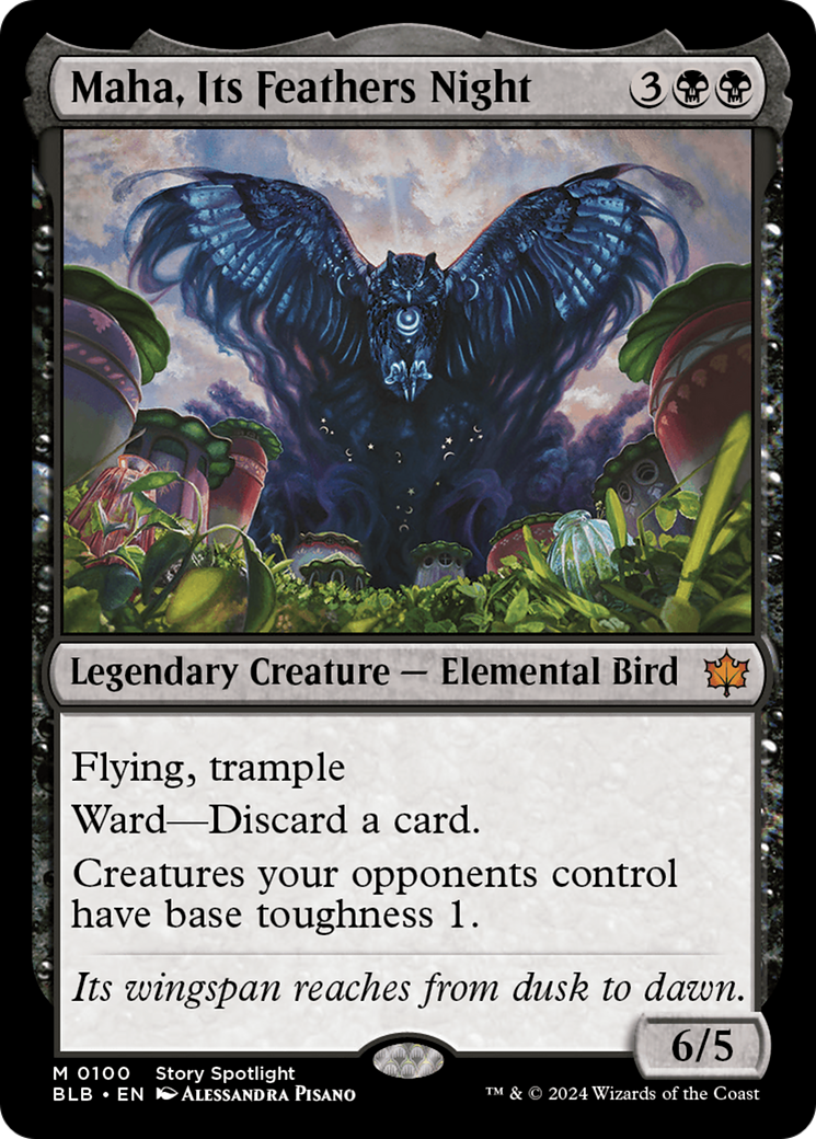 Maha, Its Feathers Night  [Bloomburrow]