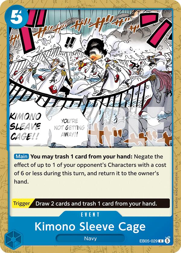 Kimono Sleeve Cage [Extra Booster: One Piece Heroines Edition Vol. 2]