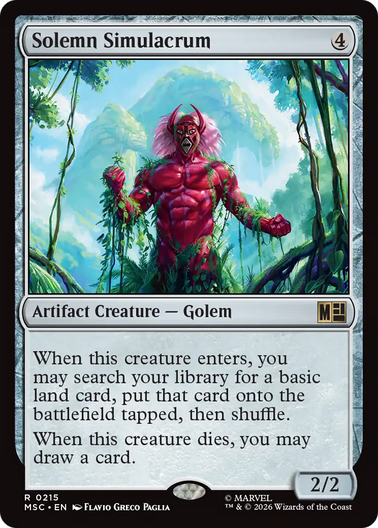 Solemn Simulacrum [Marvel Super Heroes Commander]