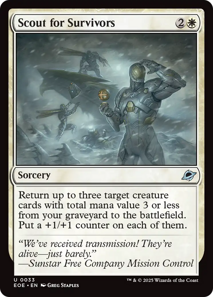 Scout for Survivors [Edge of Eternities]