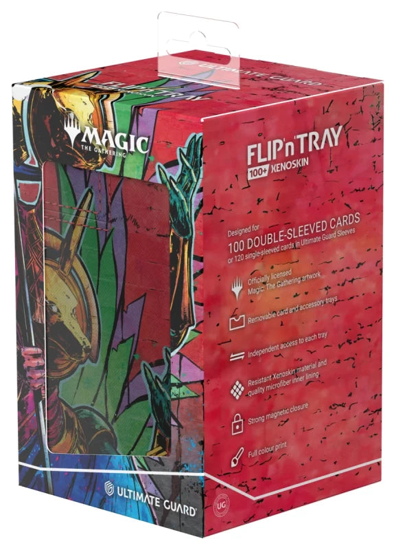 Flip'n'Tray 100+ Xenoskin Magic: The Gathering "Aetherdrift" - Hazoret, Godseeker