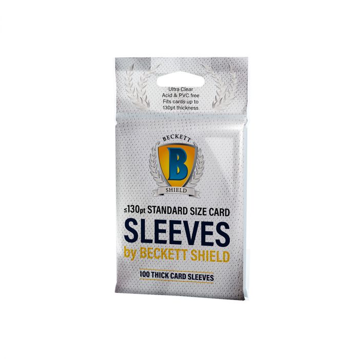 Sleeves: Beckett Shield: Thick Collectible Card Sleeves (100) (130pt)