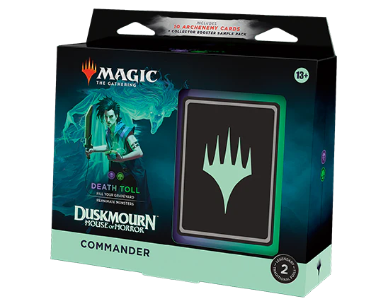 Magic the Gathering - Duskmourn: House of Horror - Death Toll Commander Deck