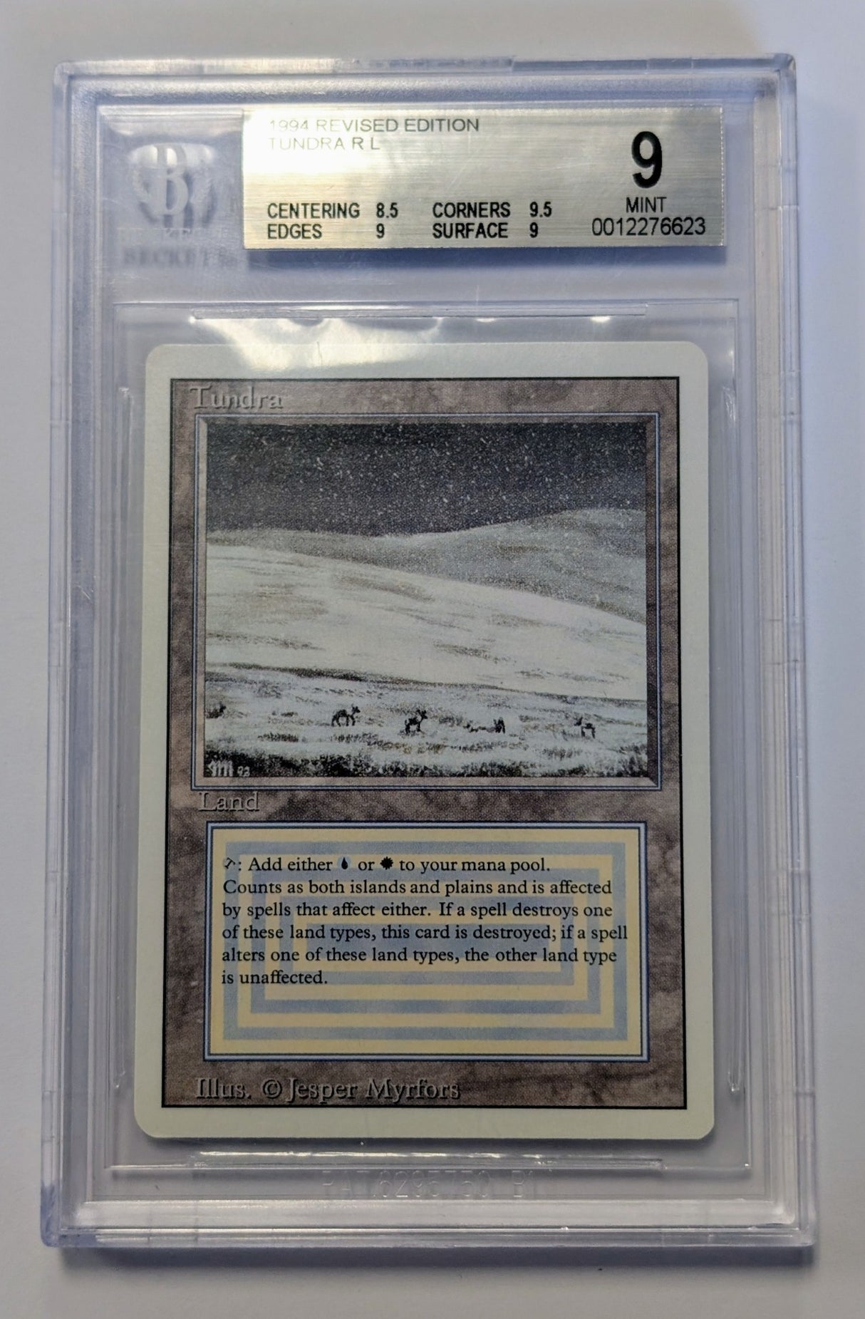 Tundra [Revised Edition] - Beckett 9.0 MINT
