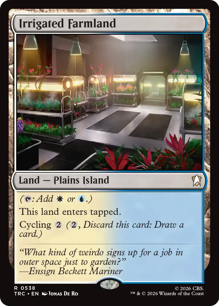 Irrigated Farmland (Surge Foil) [Star Trek Commander]