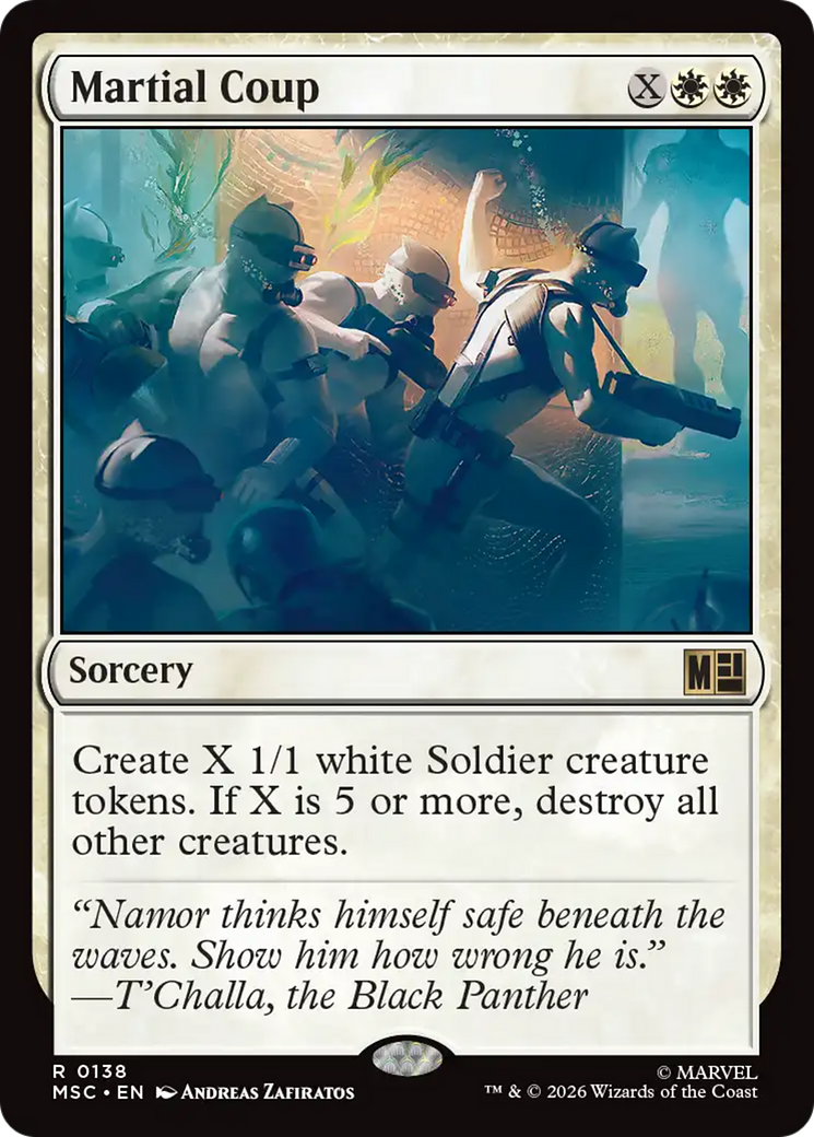 Martial Coup [Marvel Super Heroes Commander]