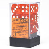 Chessex Dice: Set of 12 16mm d6