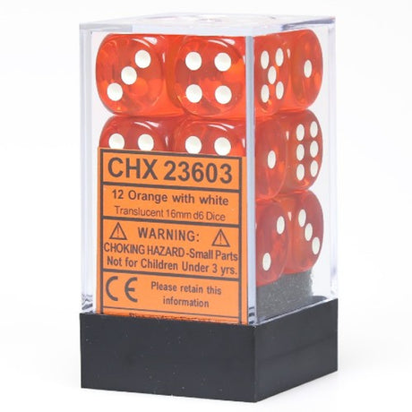 Chessex Dice: Set of 12 16mm d6