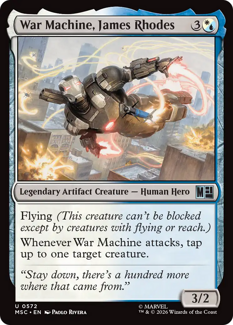 War Machine, James Rhodes [Marvel Super Heroes]