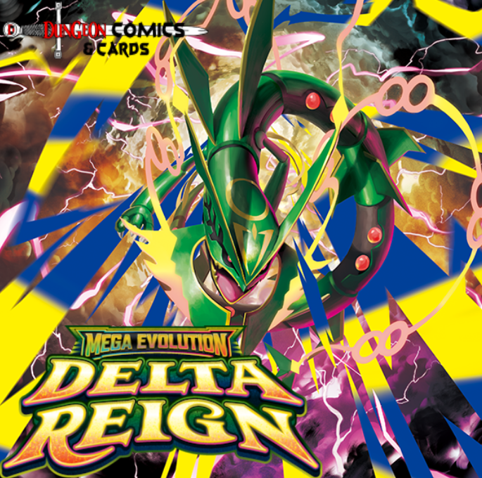 Pokémon TCG - Mega Evolution Delta Reign Pre Release Event Ticket