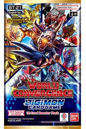 Digimon - World Convergence - BT21 -  Booster Pack