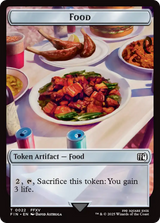 Hero (0005) // Food Double-Sided Token [FINAL FANTASY Tokens]