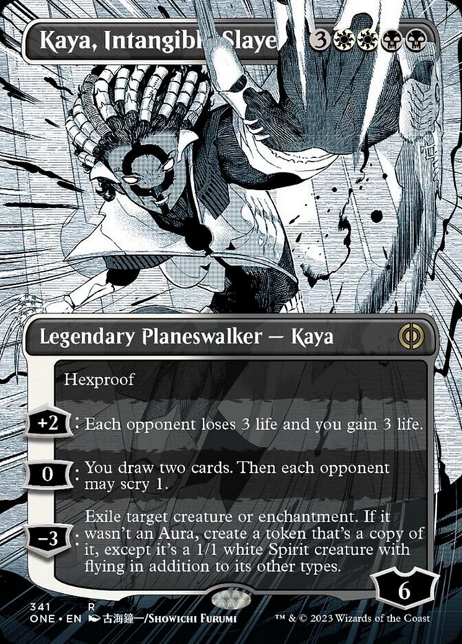 Kaya, Intangible Slayer (Borderless Manga) [Phyrexia: All Will Be One] –  Dungeon Comics & Cards