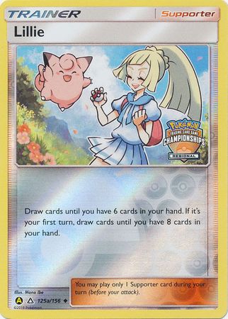 lillie pokemon trainer card Lillie (125a/156) (Regional Promo) [Sun & Moon: Ultra Prism] – Dungeon  Comics & Cards