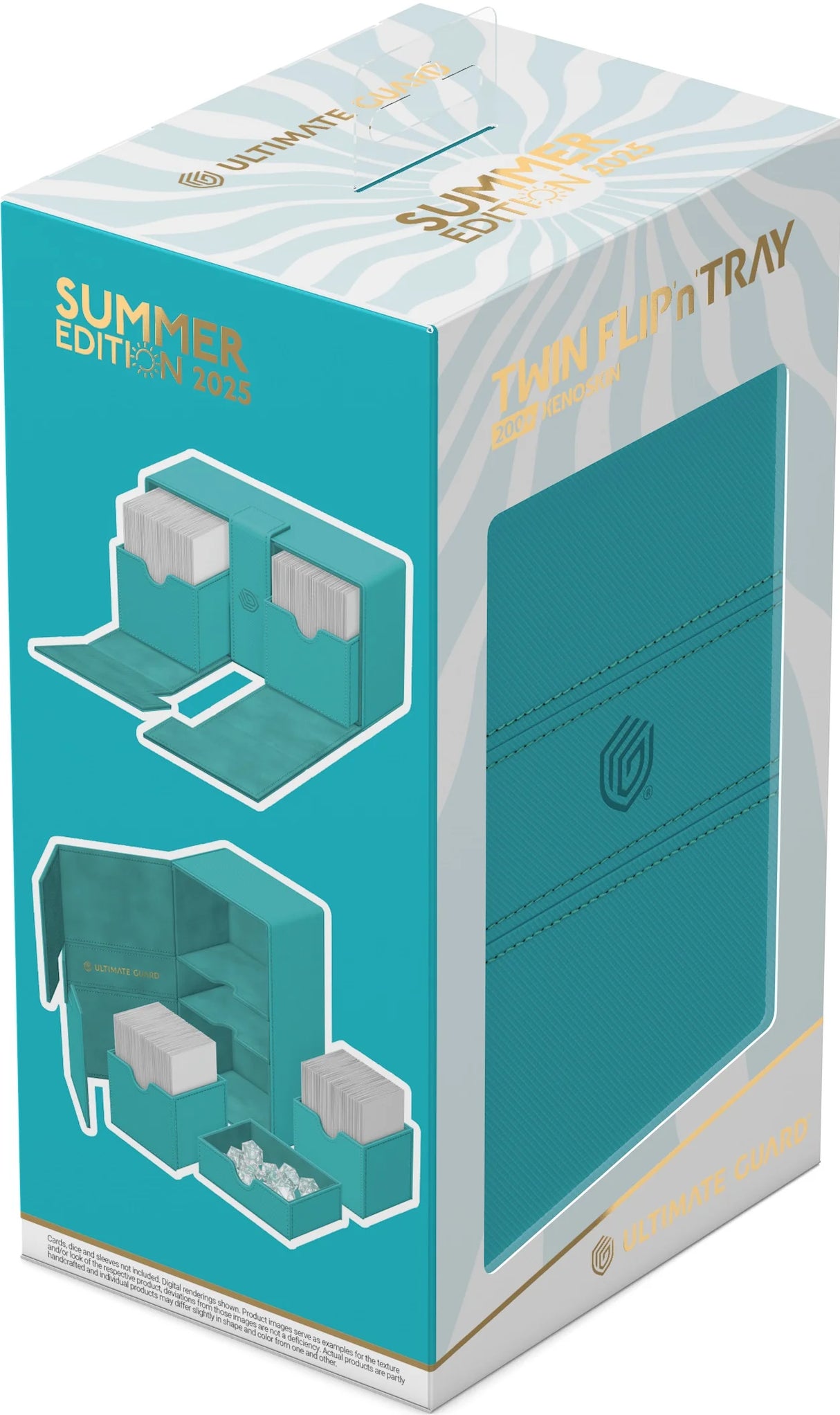 Ultimate Guard - Twin Flip N Tray Deck Case - 200+ - Xenoskin - Summer Edition 2025