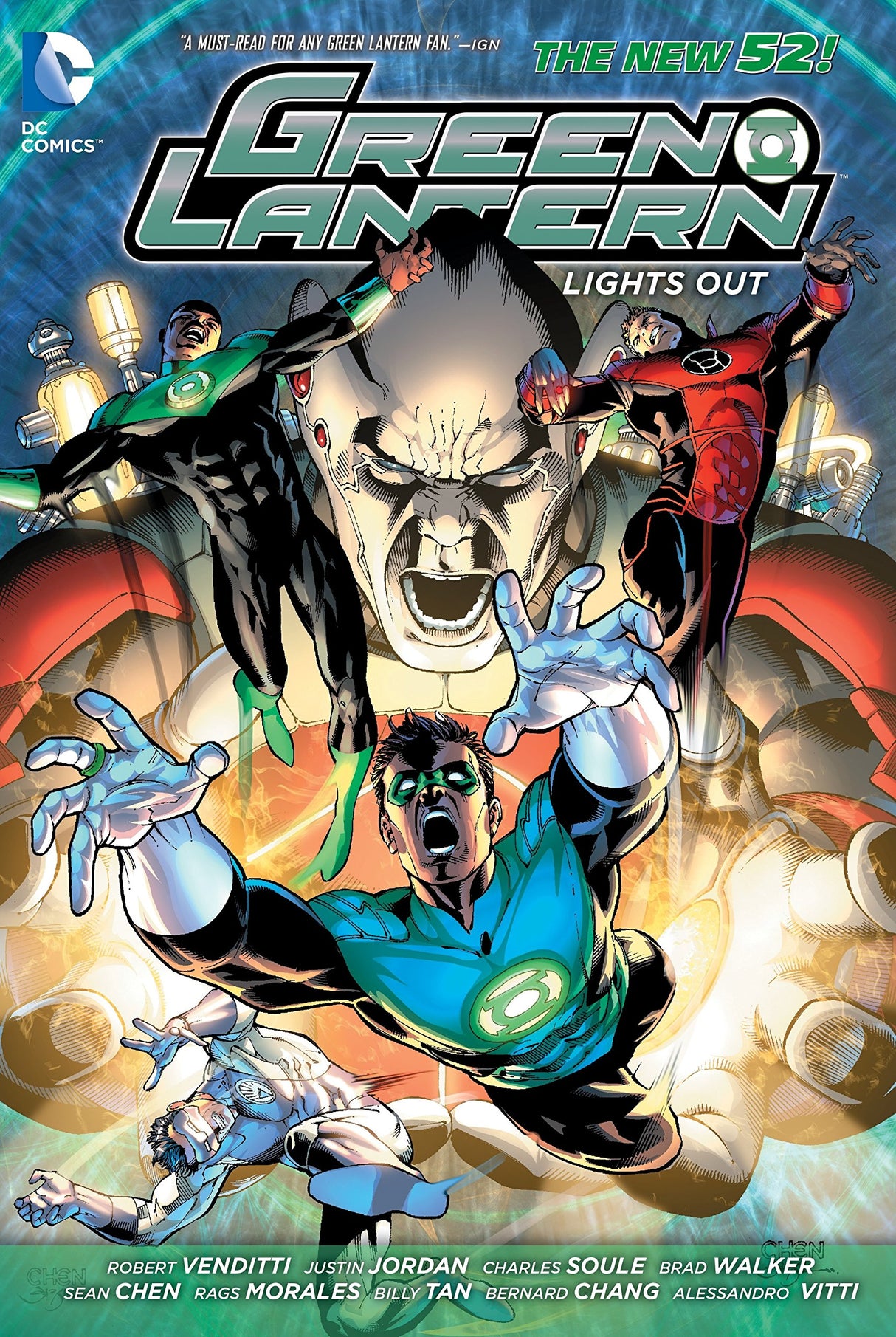 Green Lantern Lights Out TPB (N52)