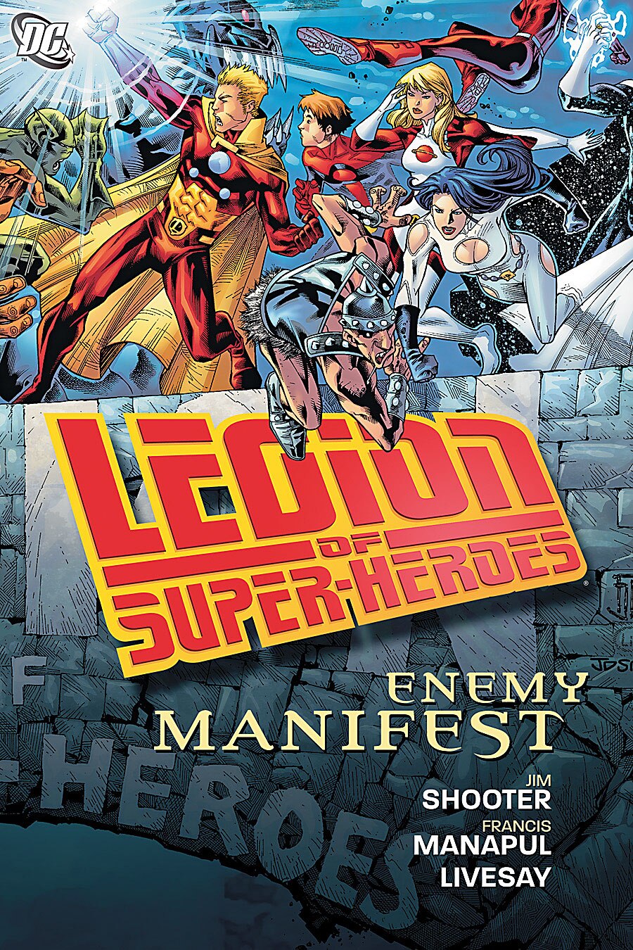 Legion Of Super Heroes Enemy Manifest TPB