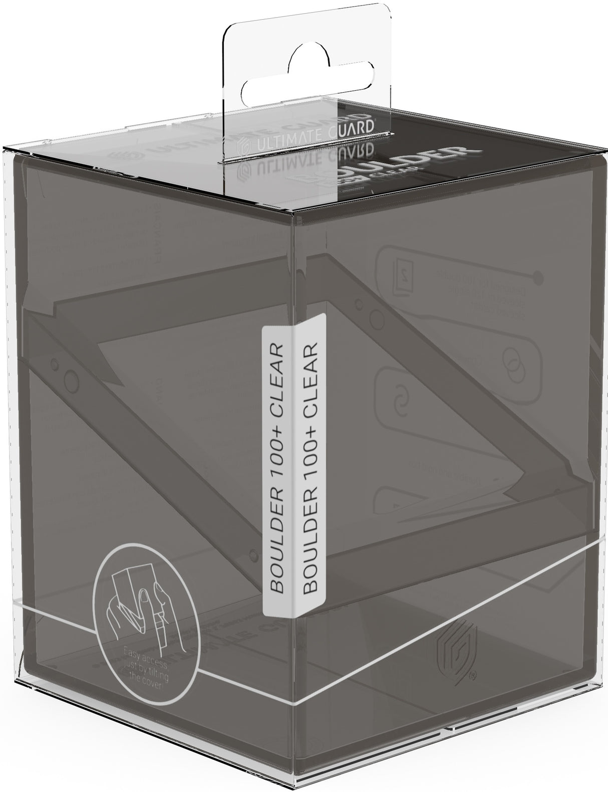 Ultimate Guard Deck Case Boulder 100+ CLEAR