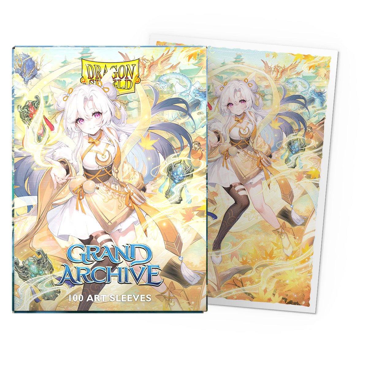 DRAGON SHIELD SLEEVES - MATTE ART 100CT - GUO JIA, HEAVEN'S FAVORED