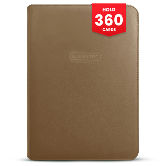 EVORETRO PREMIUM ZIP BINDER 360 CARDS
