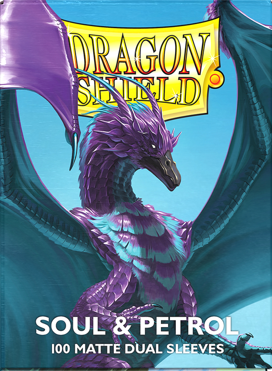 Dragon Shield - 100ct - Matte Dual Sleeves - Standard Size