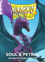 Dragon Shield - 100ct - Matte Dual Sleeves - Standard Size