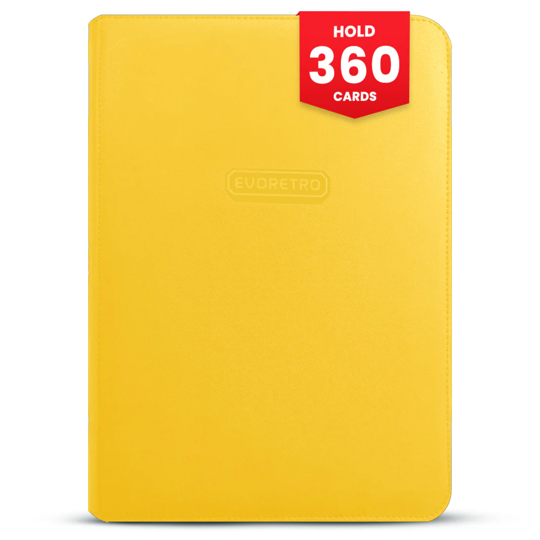 EVORETRO PREMIUM ZIP BINDER 360 CARDS