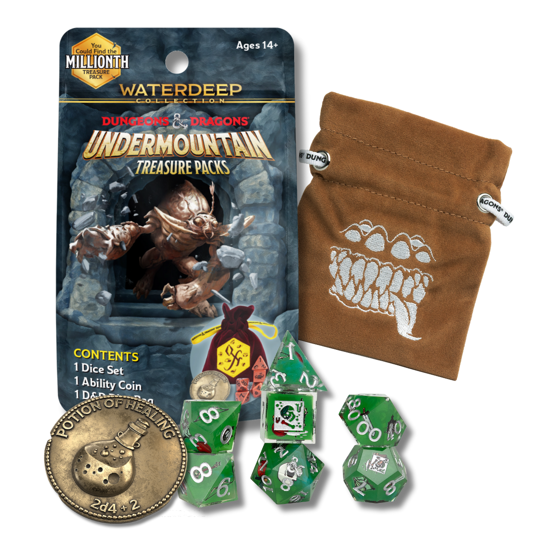 DND UNDERMOUNTAIN TREASURE PACK