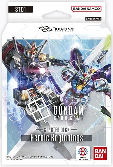Gundam Card Game - ST01 - HEROIC BEGINNINGS STARTER DECK