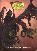 Dragon Shield - 100ct - Brushed Art Sleeves - Standard Size