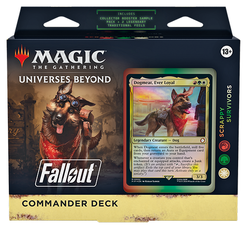 Fallout: Out of the Vault - Scrappy Survivors Commander Deck