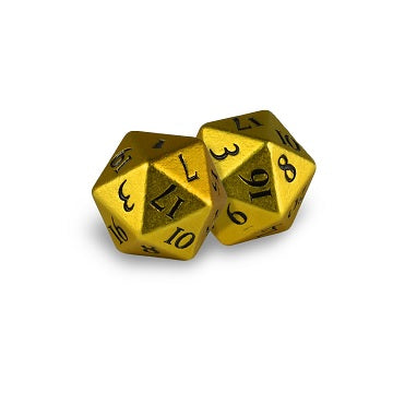 Ultra Pro - Dice Set - 2D20 - Heavy Metal 2 Piece Set