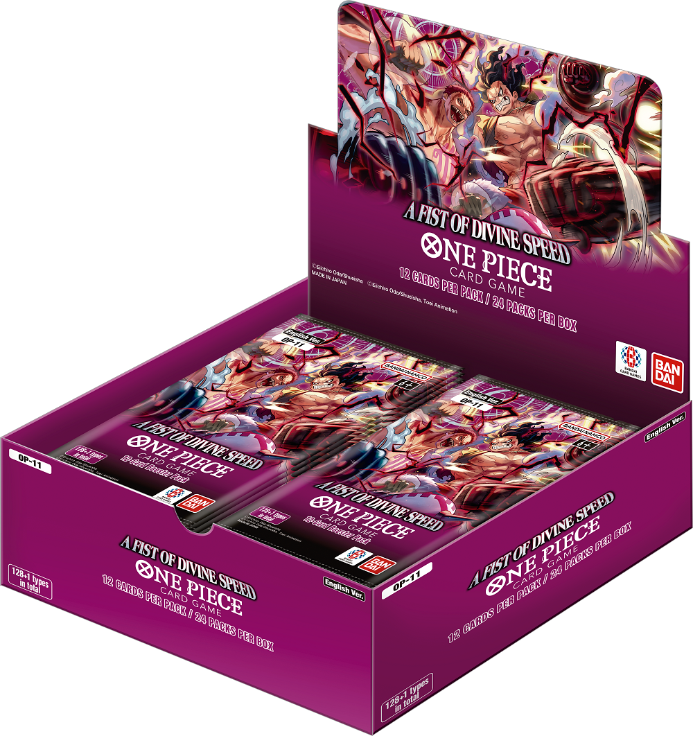 ONE PIECE -  OP-11 - A FIST OF DIVINE SPEED BOOSTER BOX