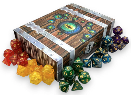 D&D MIMIC CHEST AND TREASURE DICE COLLECTION