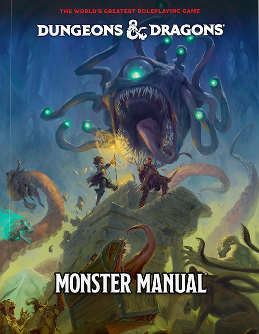DND RPG 2025 MONSTER MANUAL REG COVER