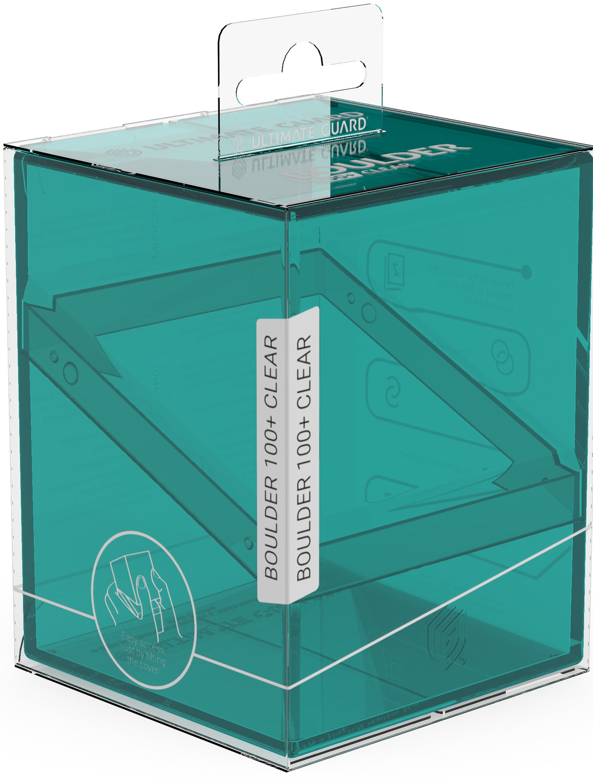 Ultimate Guard Deck Case Boulder 100+ CLEAR