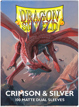 Dragon Shield - 100ct - Matte Dual Sleeves - Standard Size