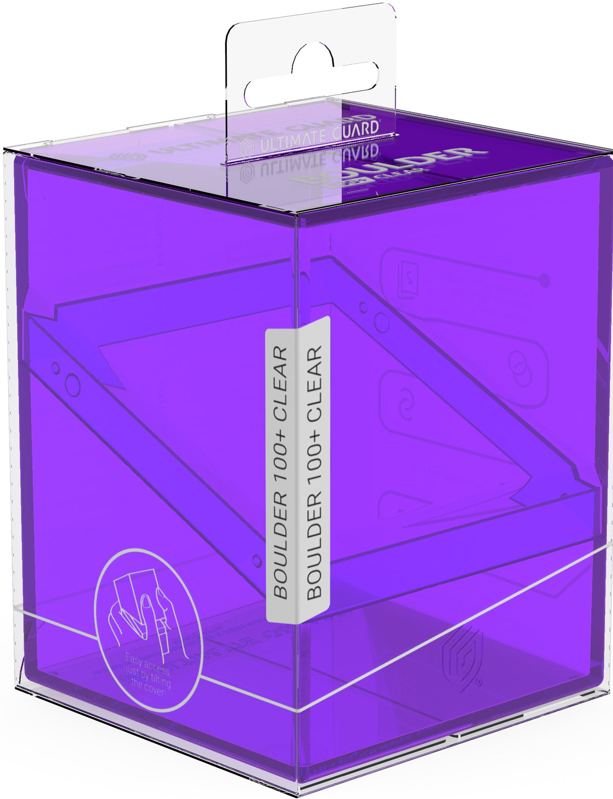 Ultimate Guard Deck Case Boulder 100+ CLEAR