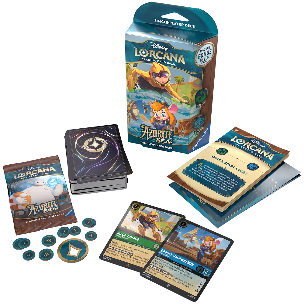 Lorcana Azurite Sea - Starter Deck (Amber & Ruby)