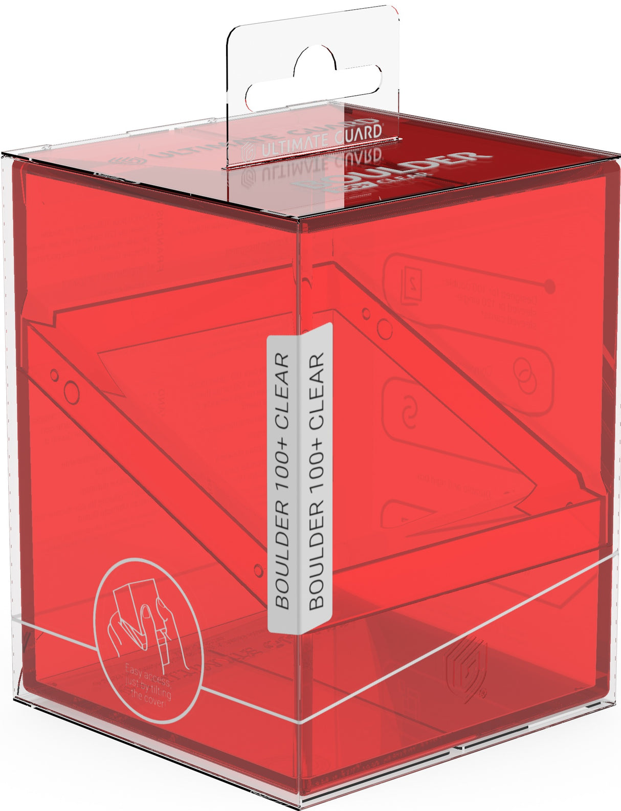 Ultimate Guard Deck Case Boulder 100+ CLEAR