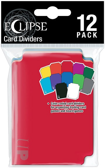 Ultra Pro CARD DIVIDERS ECLIPSE MULTI 12-PACK