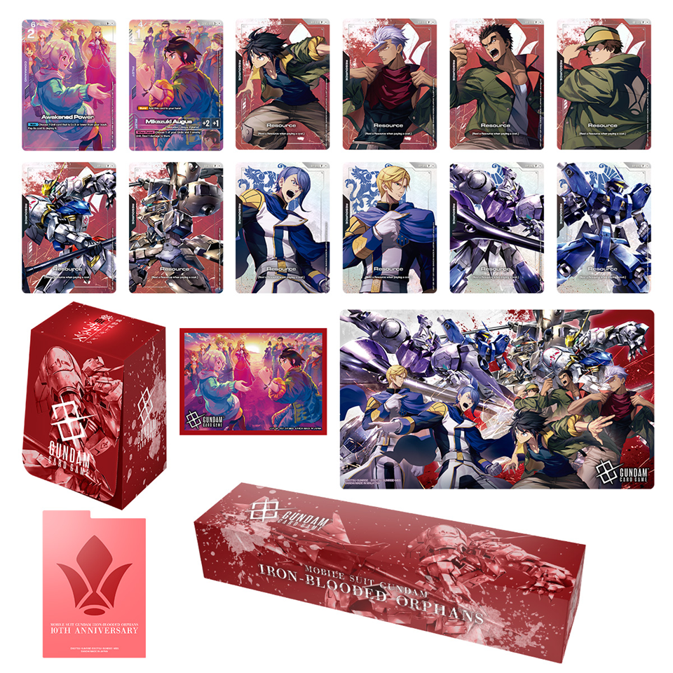 Gundam Card Game - PB02 - PREMIUM ACCESSORY SET MOBILE SUIT IRON BLOODED ORPHANS