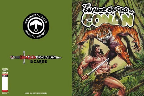 Savage Sword Of Conan #7 MIKE ROOTH Dungeon Comics and Cards STORE EXCLUSIVE