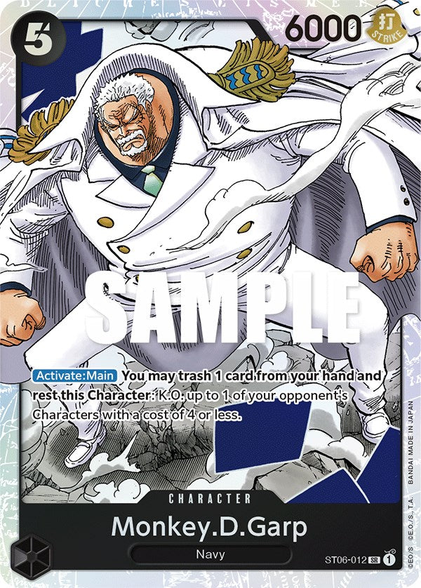 Monkey.D.Garp [Starter Deck: Absolute Justice] st06-012