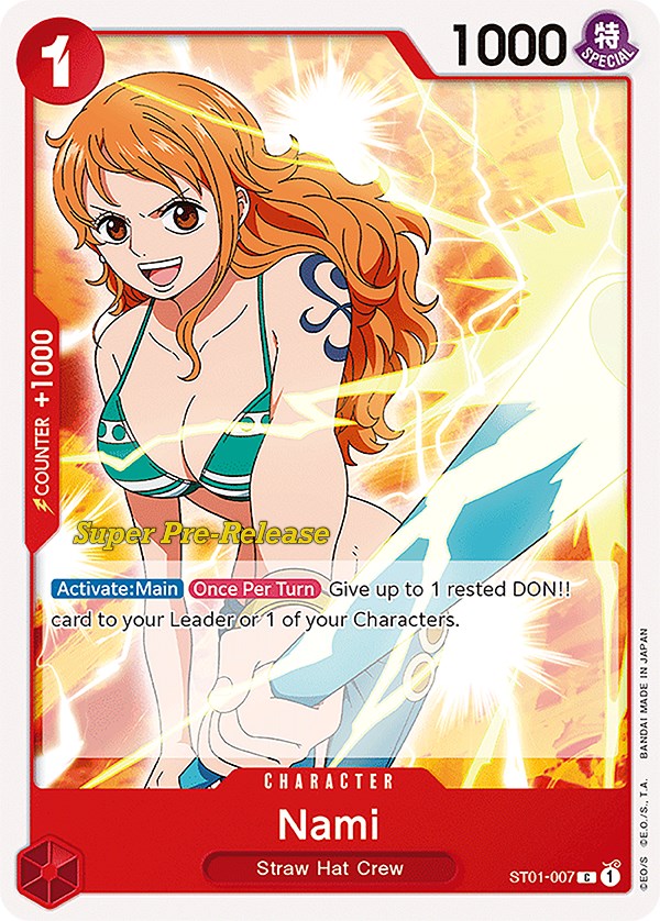 Nami [Super Pre-Release Starter Deck: Straw Hat Crew] st01-007