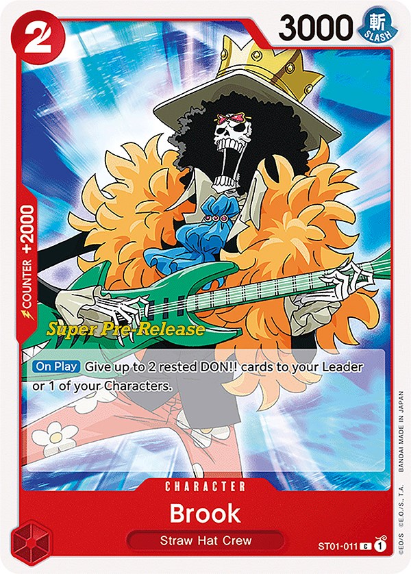 Brook [Super Pre-Release Starter Deck: Straw Hat Crew] st01-011