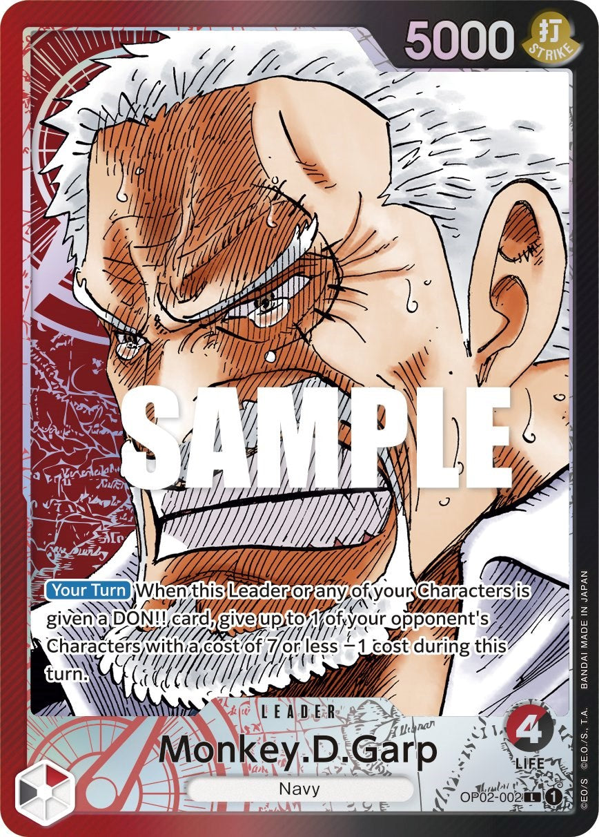 Monkey.D.Garp (Alternate Art) [Paramount War] op02-002