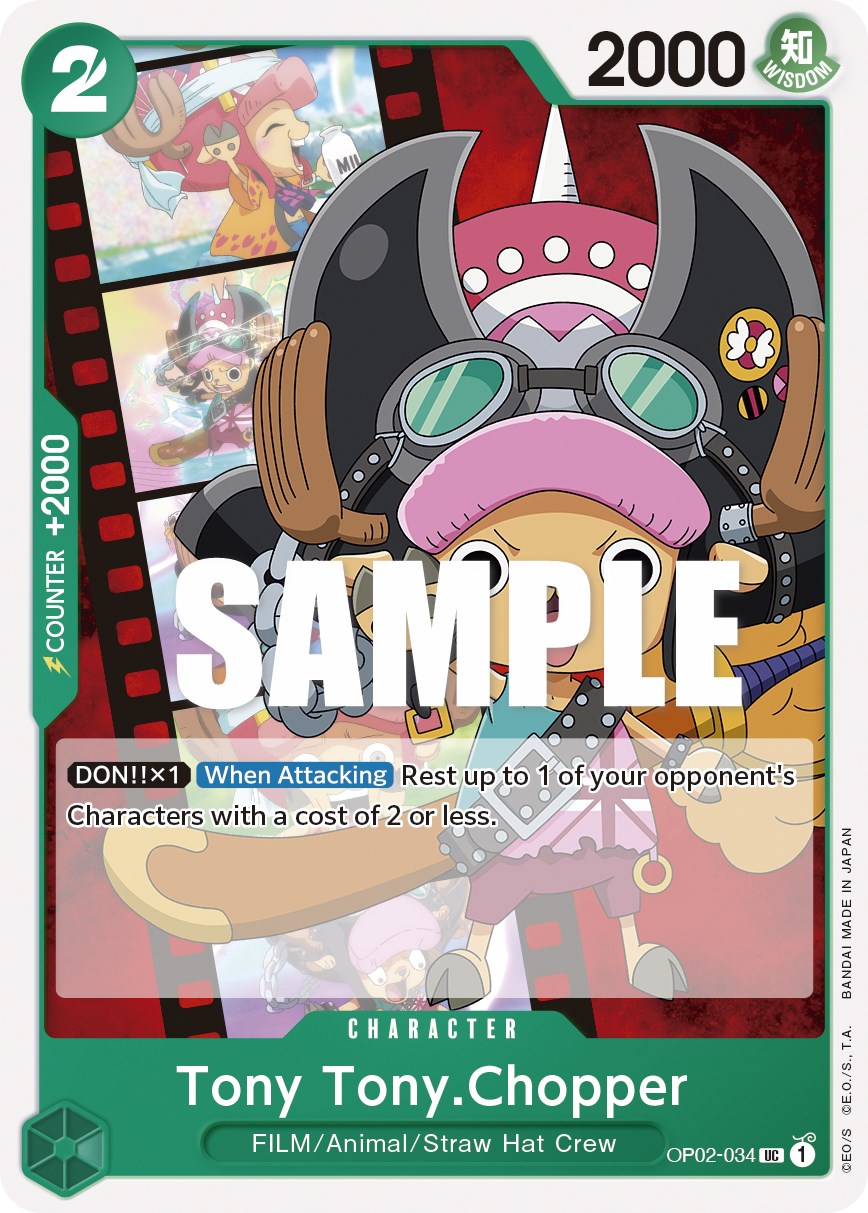 Tony Tony.Chopper [Paramount War]OP02-034