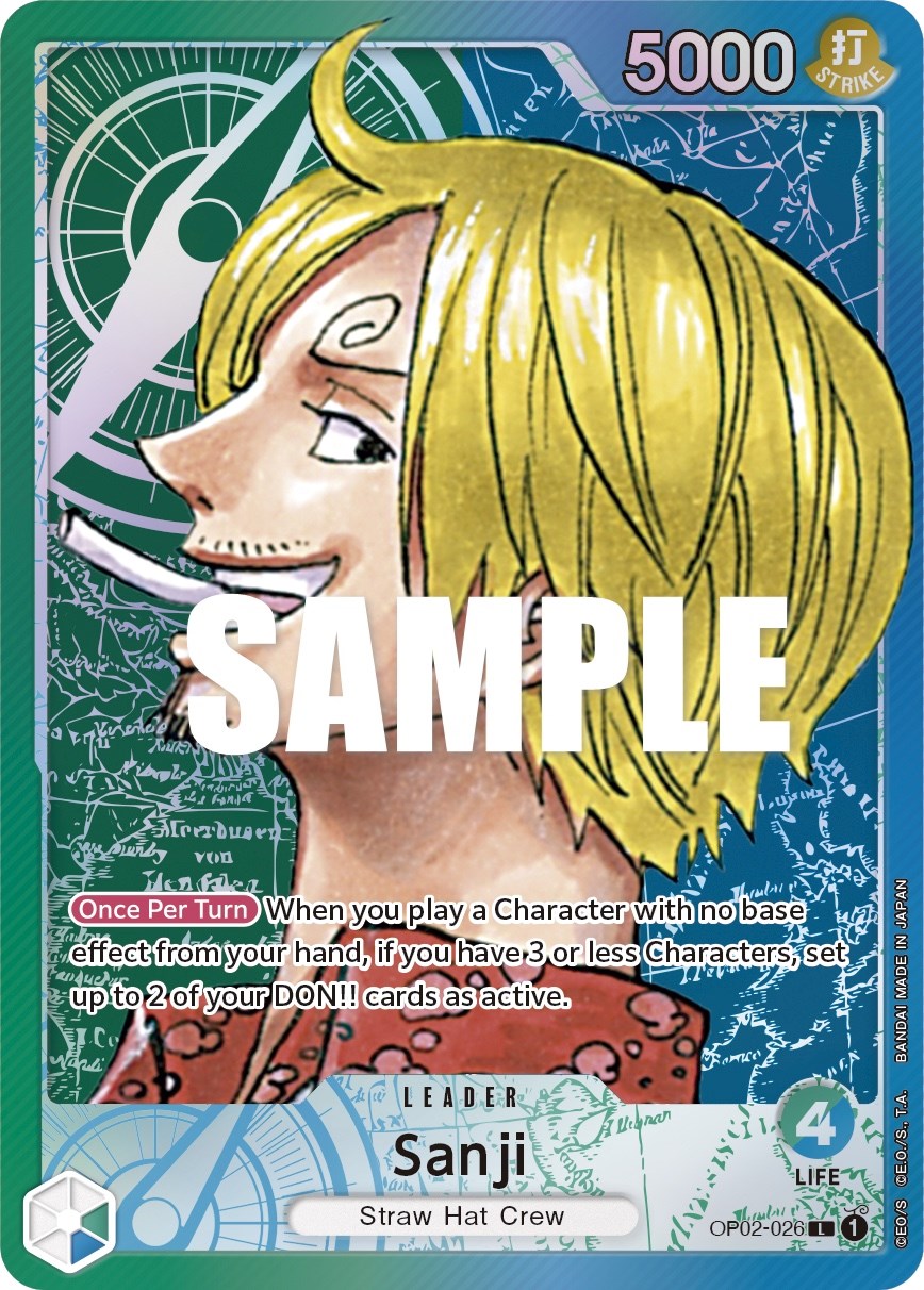 Sanji (Alternate Art) [Paramount War] op02-026